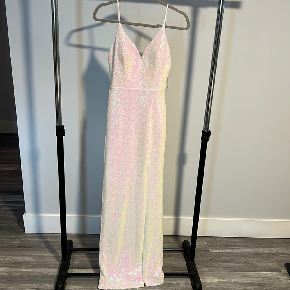 Maxi Sequin dress.